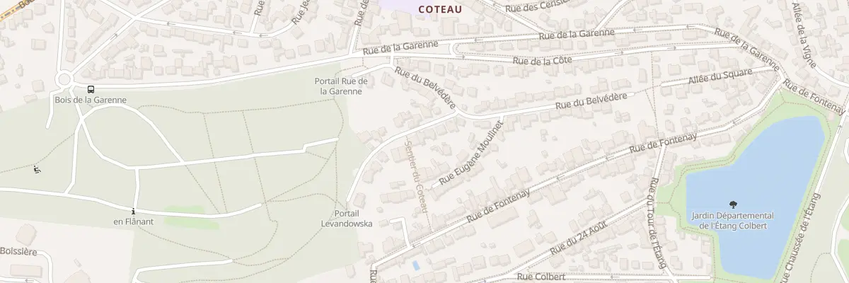 Plan du 7 Rue Levandowska Marguerite au Plessis-Robinson