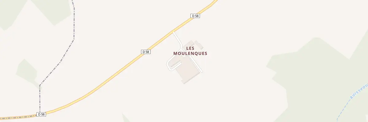 Plan du 5169 Les Moulenques à Crespin
