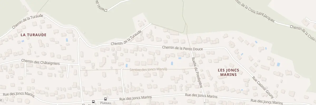 Plan du 23 Che de la Pente Douce à La Ville-du-Bois