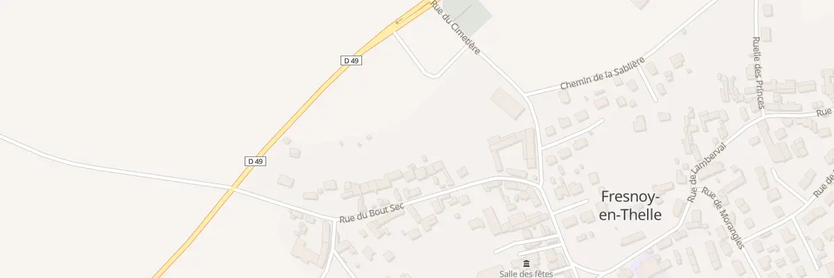 Plan du 5 Rue du Bout Sec à Fresnoy-en-Thelle