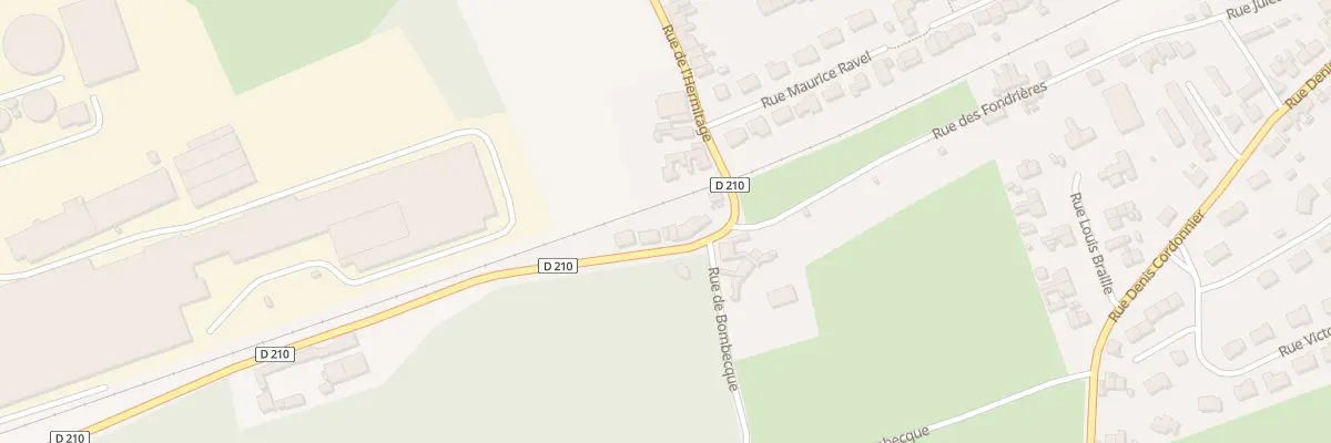 Plan du 52 Rue de l’Hermitage à Blendecques