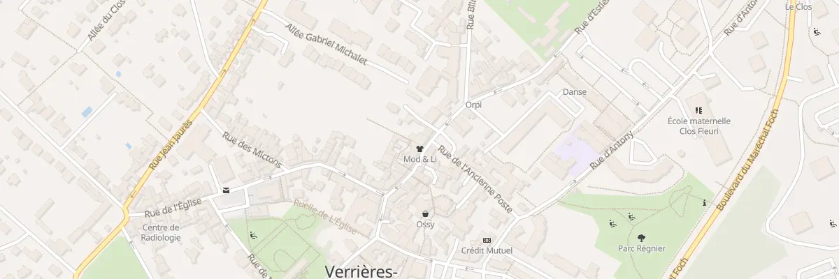 Plan du 38 Rue Estienne d’Orves à Verrières-le-Buisson
