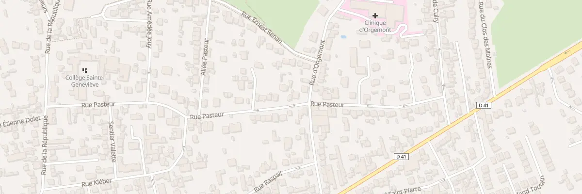 Plan du 61 Rue Pasteur à Argenteuil