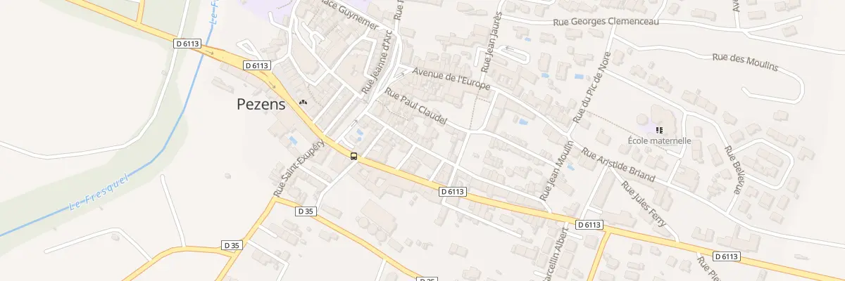 Plan du 20 Rue du Barry à Pezens
