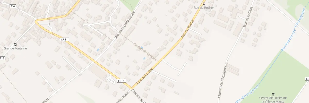 Plan du 42 Rue du Rocher à Saulx-les-Chartreux