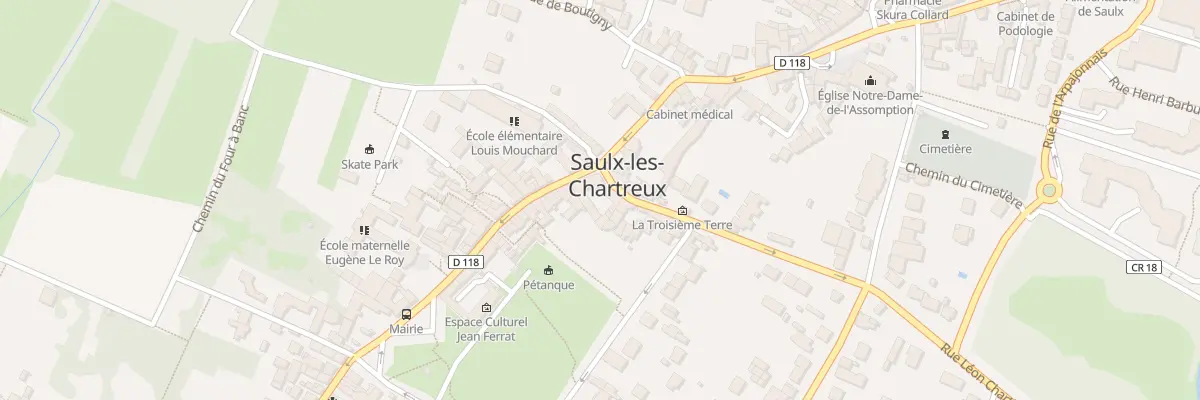 Plan du 31 Rue de la Division Leclerc à Saulx-les-Chartreux