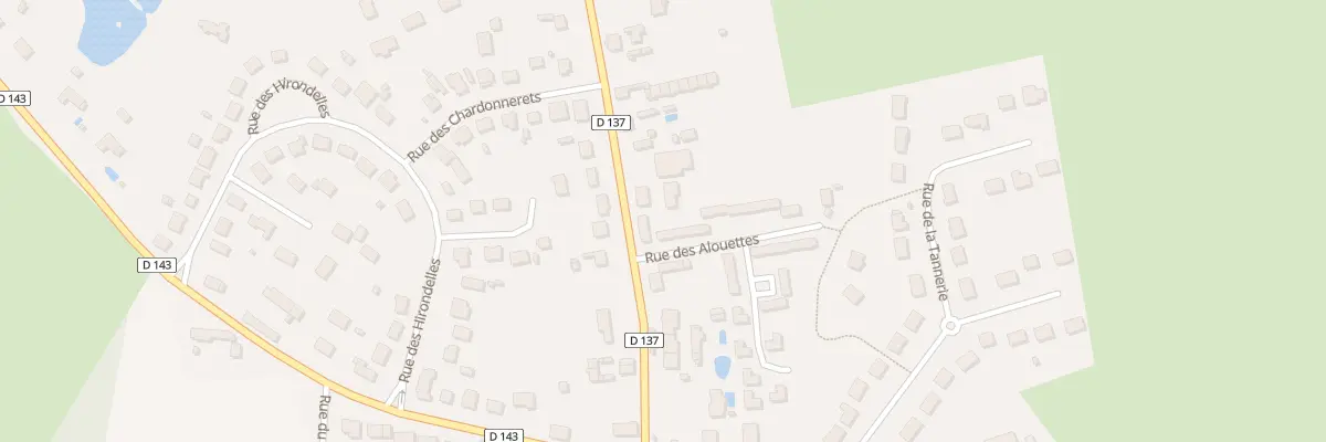 Plan du 1 Rue des Alouettes à Vitry-aux-Loges