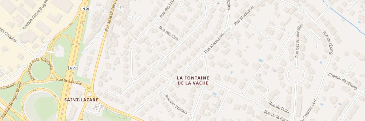 Plan du 44 Rue Montvinet à Linas