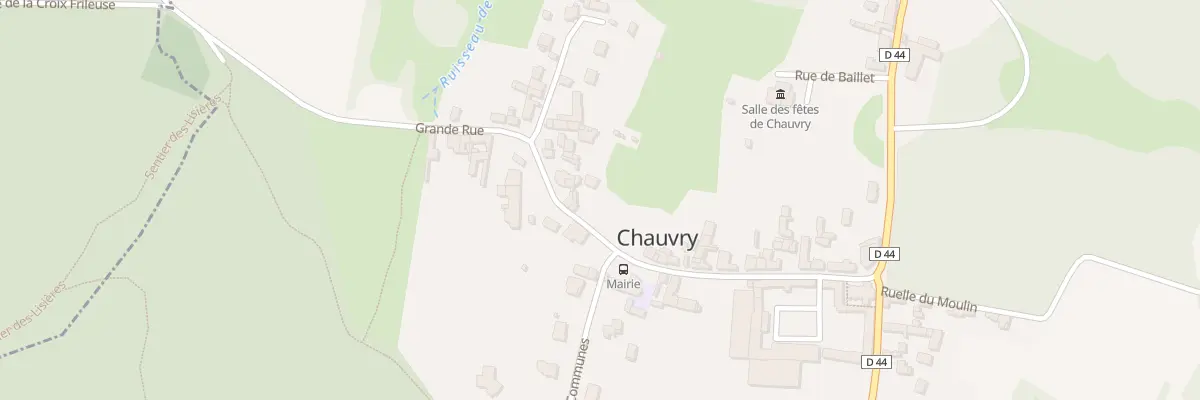 Plan du 33T Gr Grande Rue à Chauvry