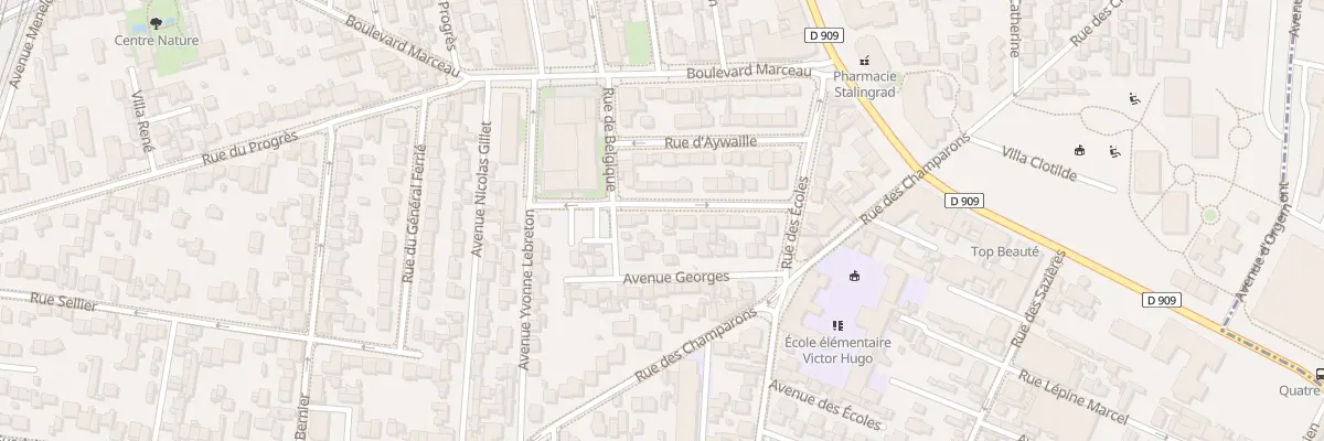 Plan du 13 Rue des Deportes à Colombes