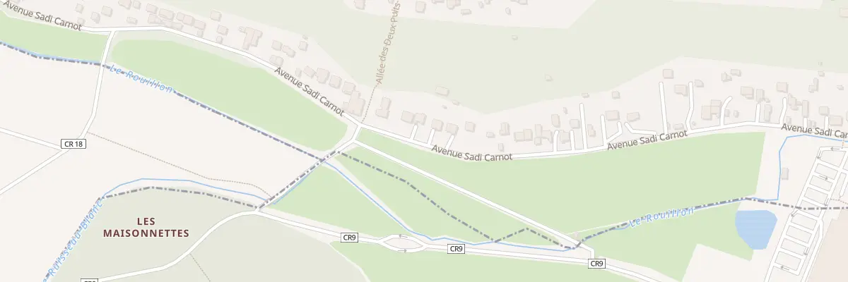 Plan du 100 Av Sadi Carnot à Saulx-les-Chartreux