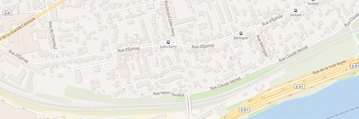 Plan du 64 Rue d’Epinay à Argenteuil