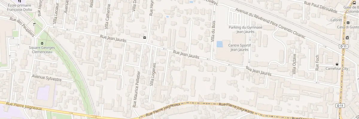 Plan du 69 Rue Jean Jaurès à Bois-Colombes