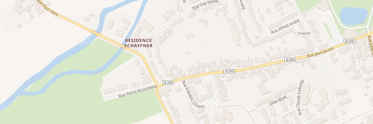 Plan du 228 Rue Jean Jaurès à Blendecques