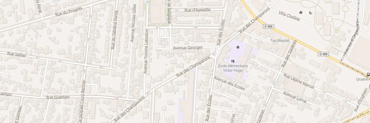 Plan du 101 Rue des Champarons à Colombes