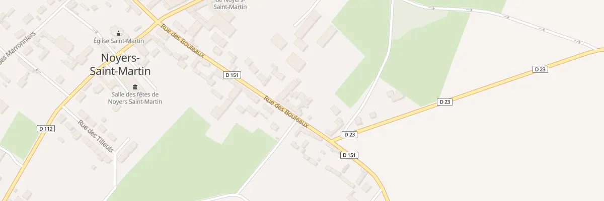 Plan du 245 Rue des Bouleaux à Noyers-Saint-Martin