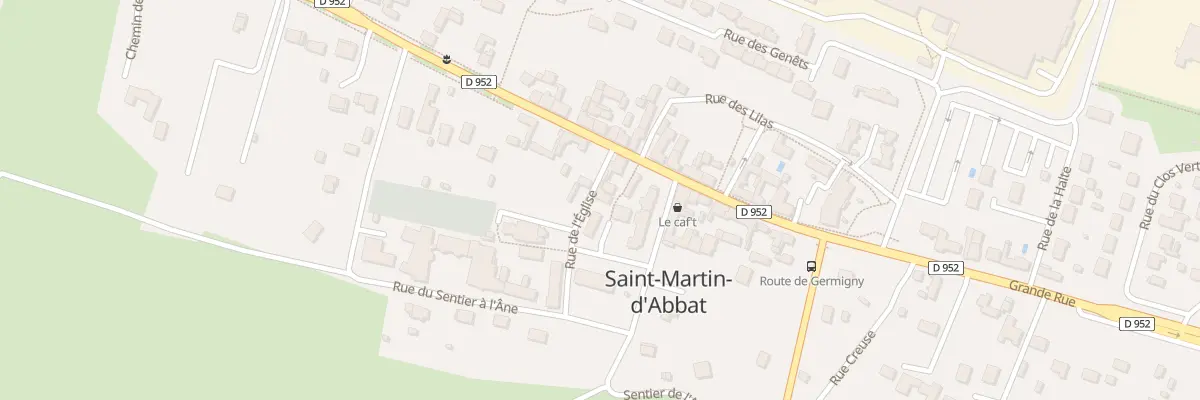 Plan du 3 Rue de l’Eglise à Saint-Martin-d’Abbat