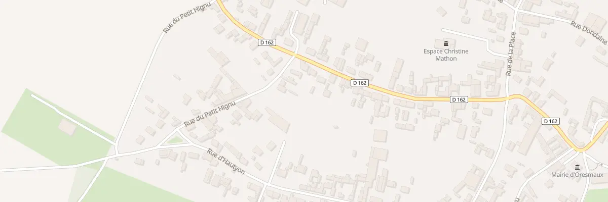 Plan du 3 Rue du Petit Hignu à Oresmaux