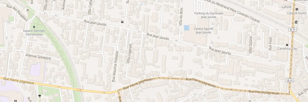 Plan du 65 Rue Jean Jaurès à Bois-Colombes