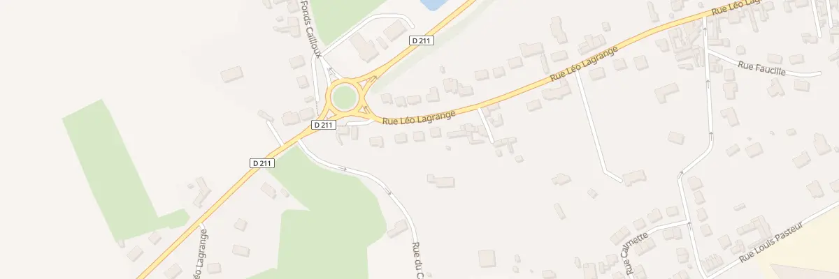 Plan du 97 Rue Léo Lagrange à Blendecques