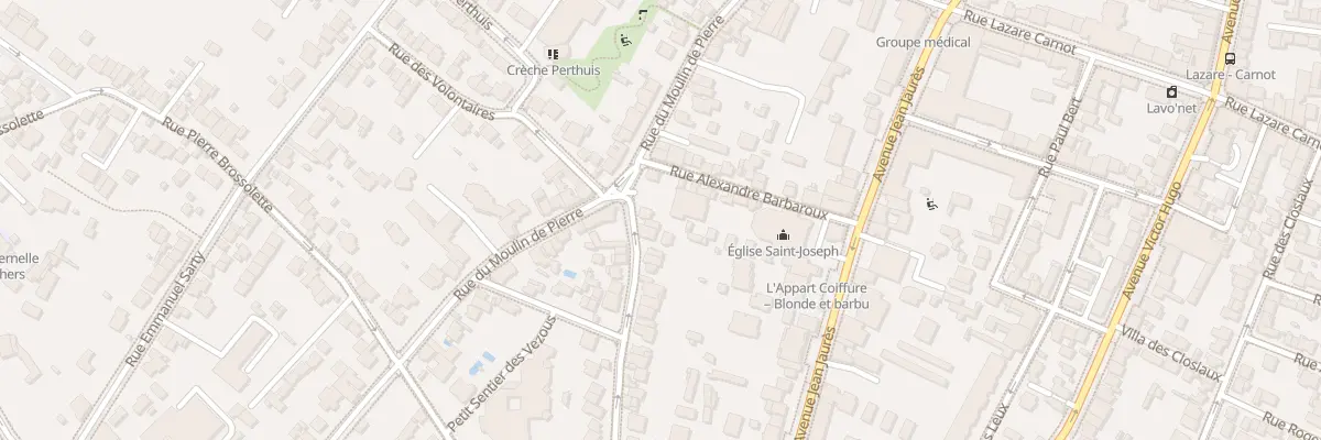 Plan du 98 Rue Denis Gogue à Clamart