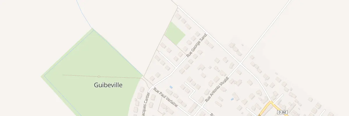 Plan du 11 Rue George Sand à Guibeville