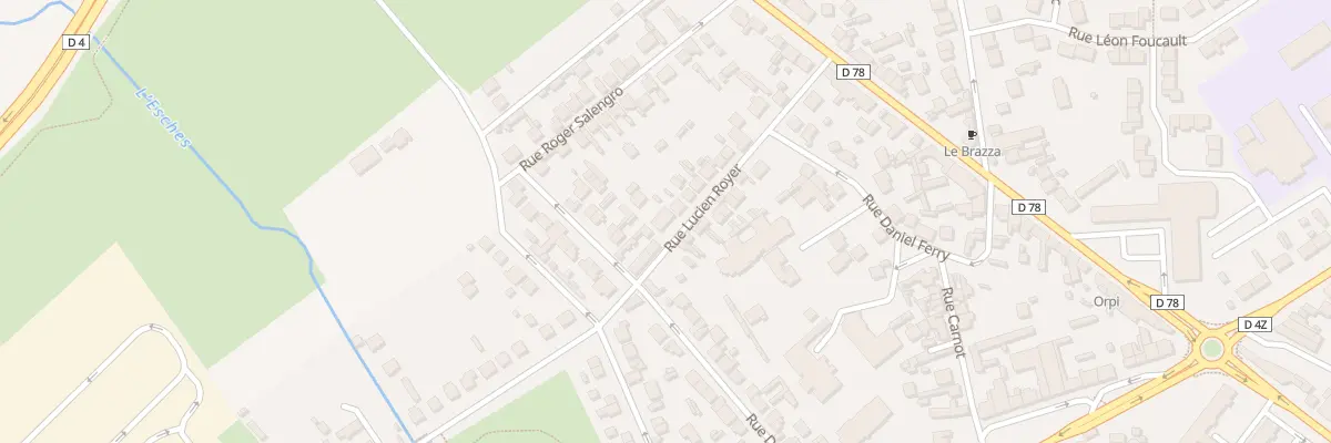 Plan du 18 Rue Lucien Royer à Persan