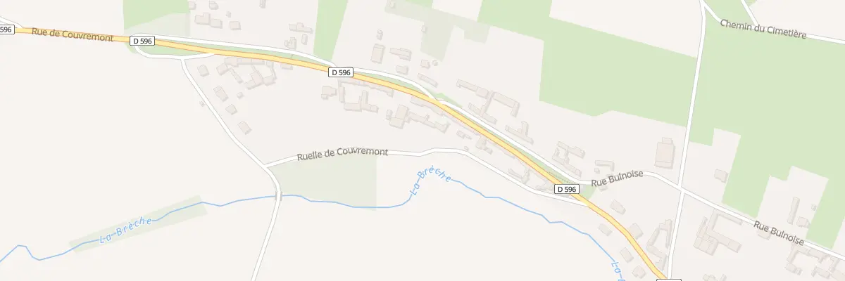 Plan du 3 Rue de l’Abreuvoir à Montreuil-sur-Brêche