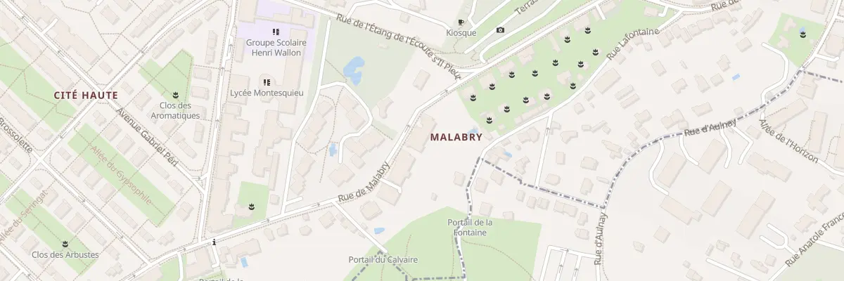 Plan du 30 Rue de Malabry au Plessis-Robinson