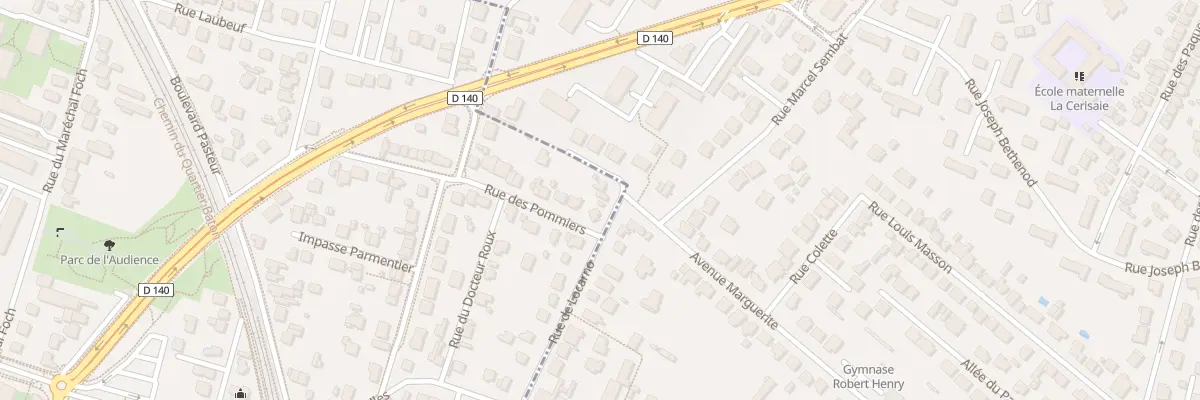 Plan du 23 Rue de Locarno à Ermont