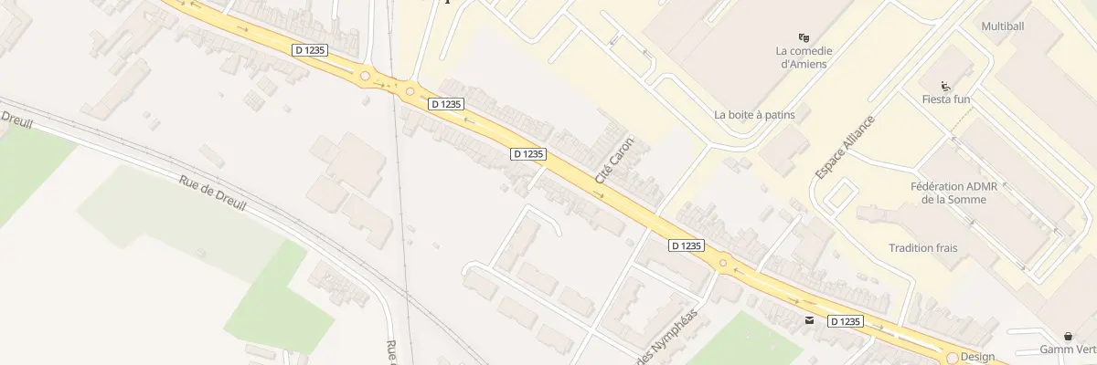 Plan du 155 Rue d’Abbeville à Amiens