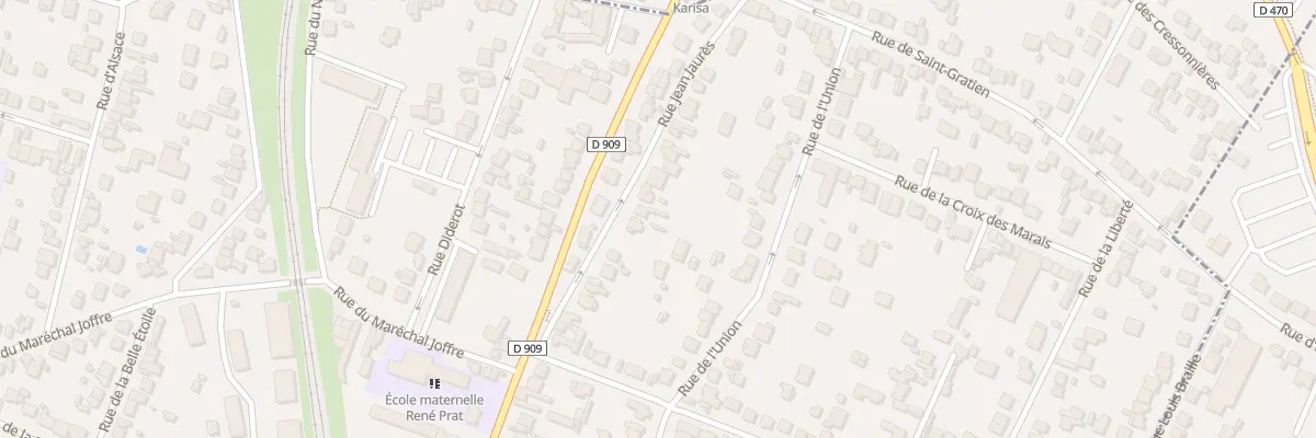 Plan du 38 Rue Jean Jaures à Sannois