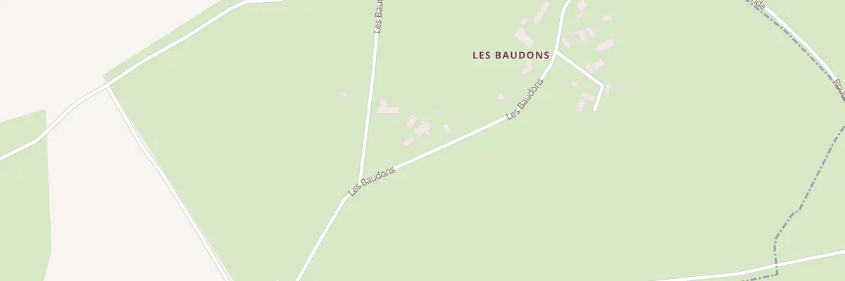 Plan du 15 Les Baudons à Ids-Saint-Roch