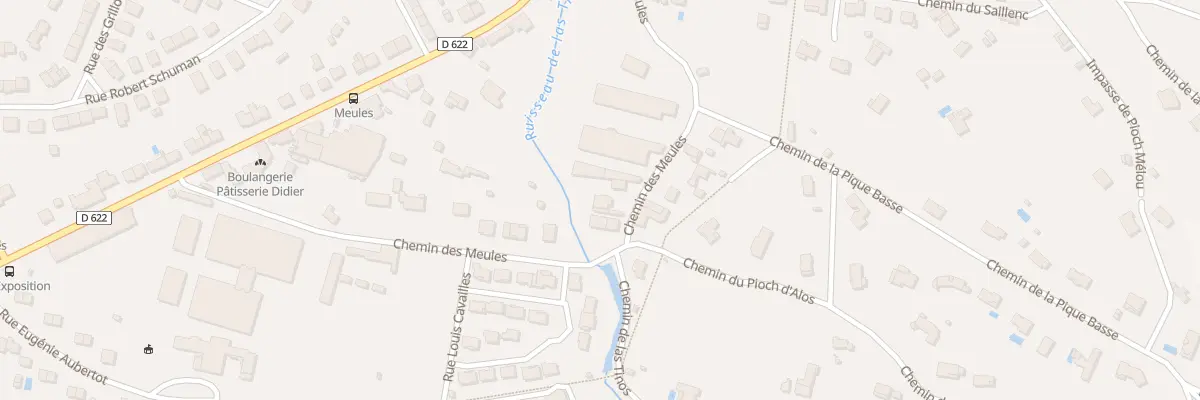 Plan du 43 Che des Meules à Castres