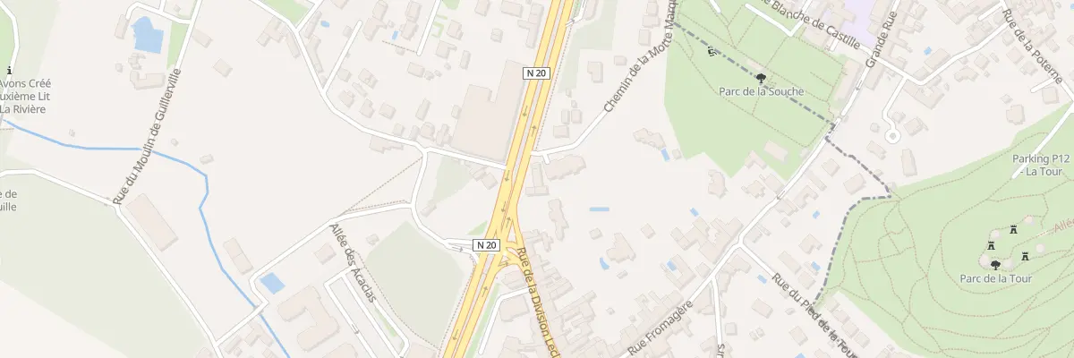 Plan du 3 Rue de la Division Leclerc à Linas