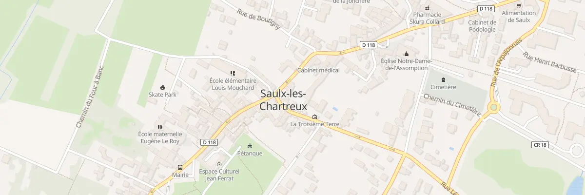 Plan du 27 Rue de la Division Leclerc à Saulx-les-Chartreux