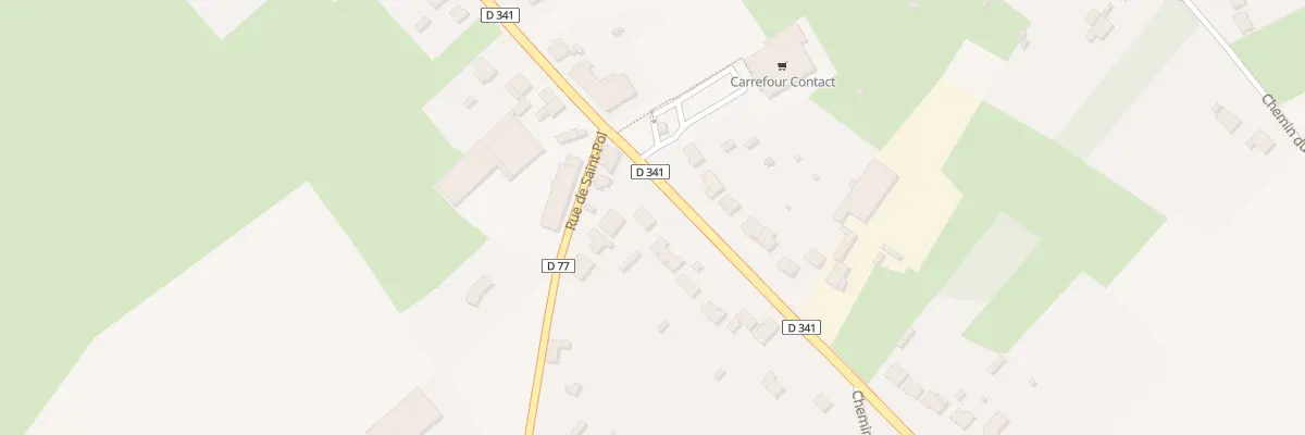 Plan du 21 Chs Brunehaut à Thérouanne