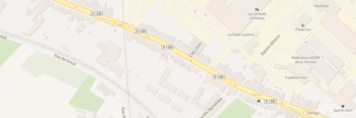 Plan du 149 Rue d’Abbeville à Amiens