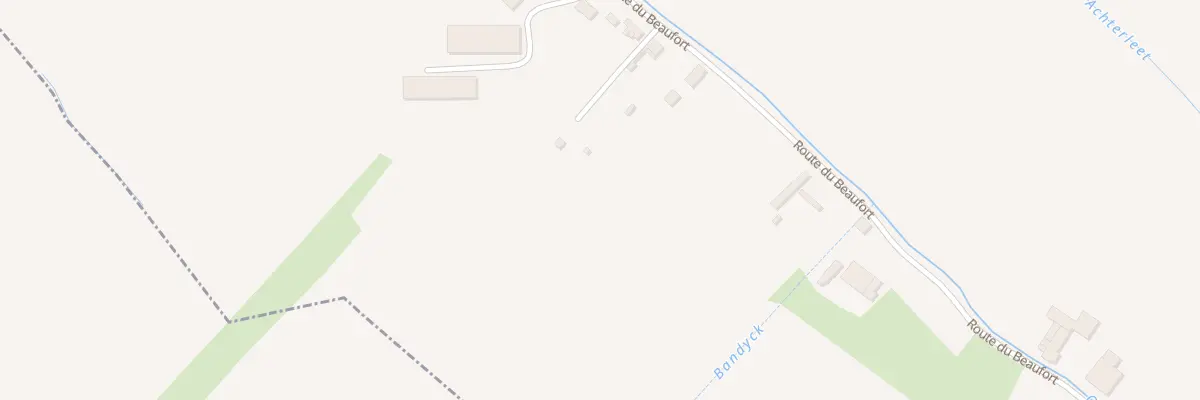 Plan du 1955 Rte du Beaufort à Merckeghem