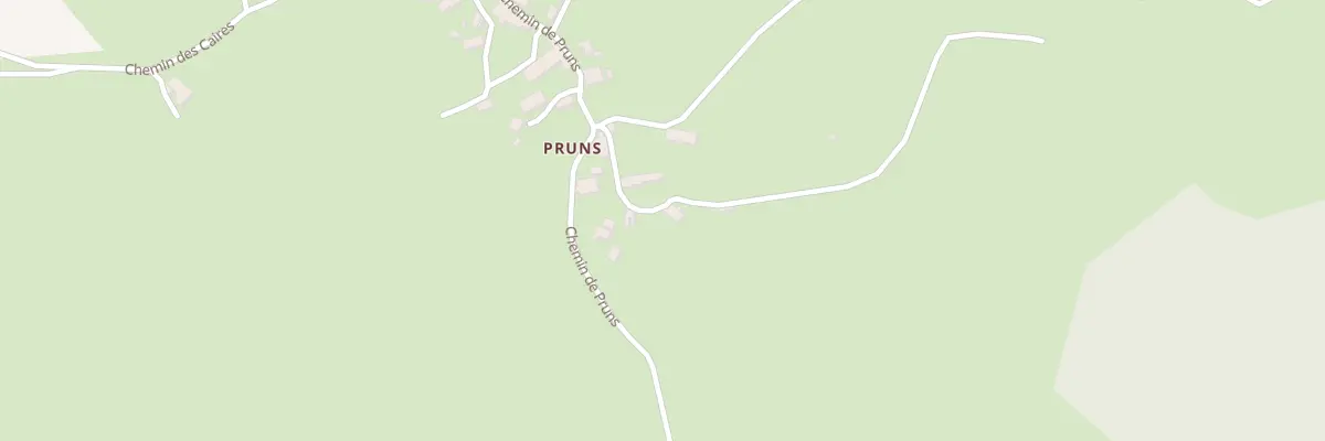 Plan du 5087 Pruns à Saint-Santin-Cantalès