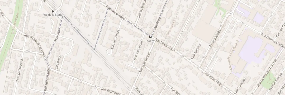 Plan du 14 Av Calmels à Bois-Colombes