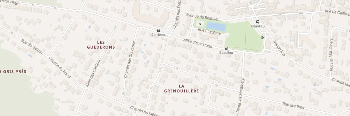 Plan du 18 Sen de la Grenouillere à La Ville-du-Bois