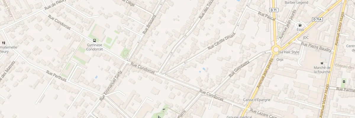 Plan du 7 Rue Cécille-dinant à Clamart