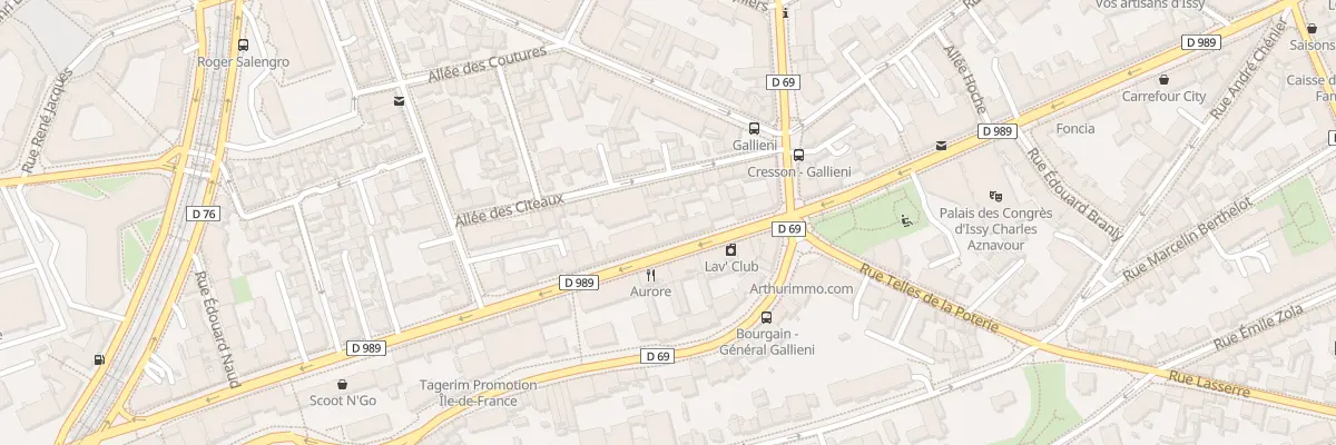 Plan du 54 Av Victor Cresson à Issy-les-Moulineaux