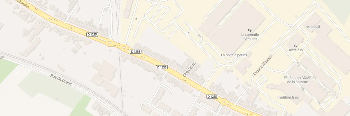 Plan du 162 Rue d’Abbeville à Amiens