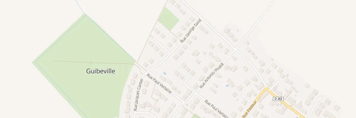 Plan du 10 Rue George Sand à Guibeville