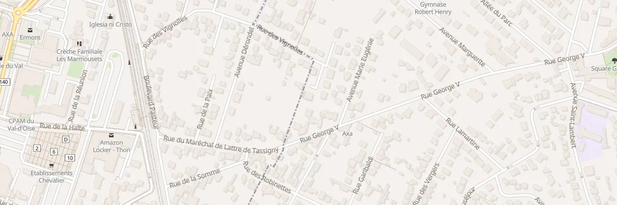 Plan du 53 Rue des Vignolles à Eaubonne