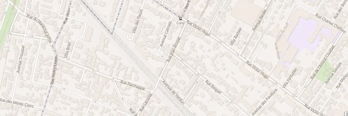 Plan du 113 Rue Raspail à Bois-Colombes