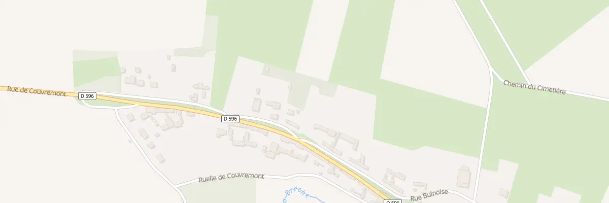 Plan du 14 Rue de Couvremont à Montreuil-sur-Brêche