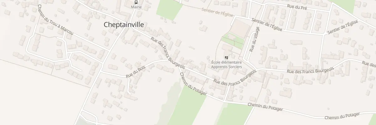 Plan du 84 Rue des Francs Bourgeois à Cheptainville